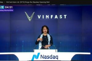 CEO VinFast Lê Thị Thu Thủy 'tự thưởng một phút sung sướng'